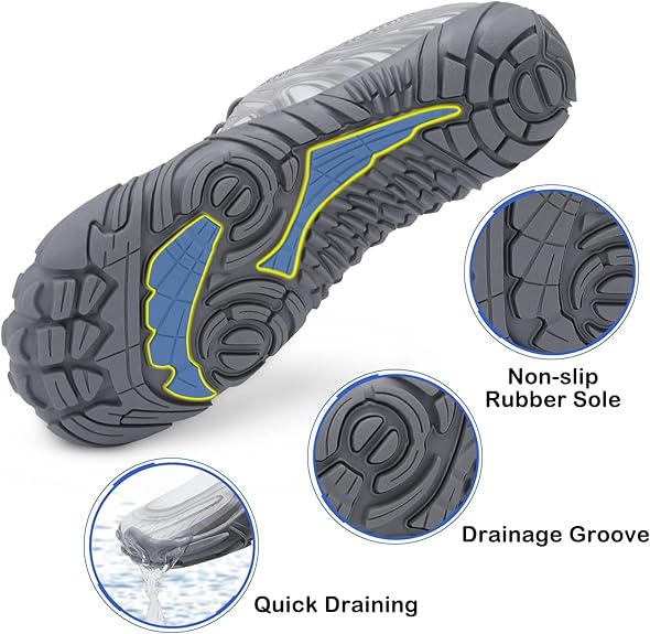 SANMM Womens Athletic Hiking Water Shoes