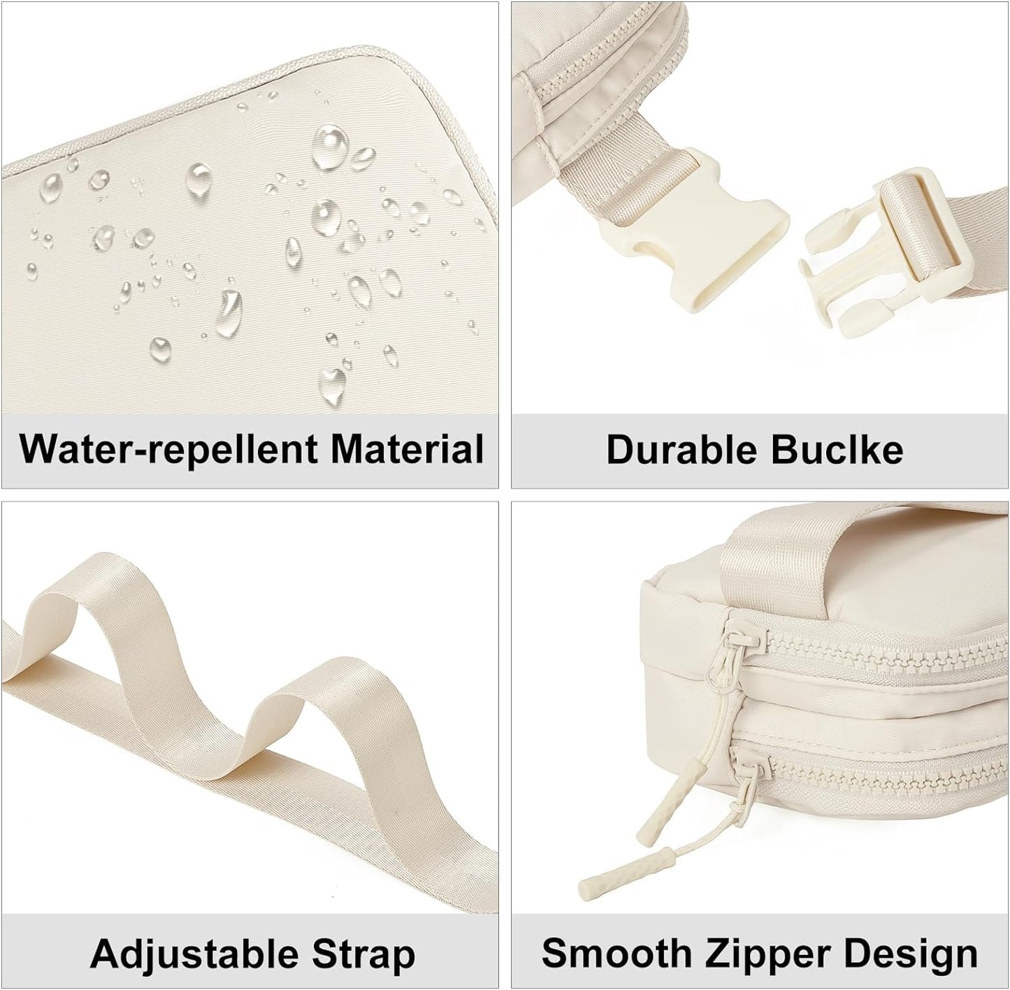 MODARANI Women's Fanny Waist Bag with Adjustable Strap