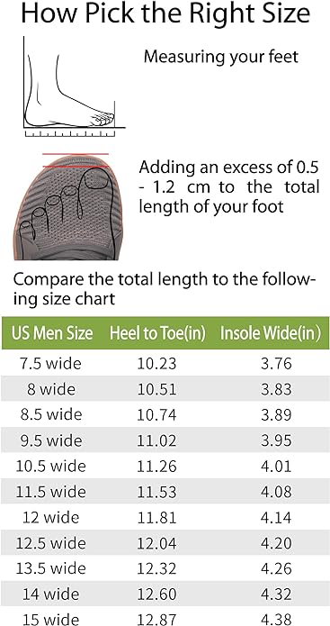 Spesoul Men's Minimalist Cross-Trainer Shoes