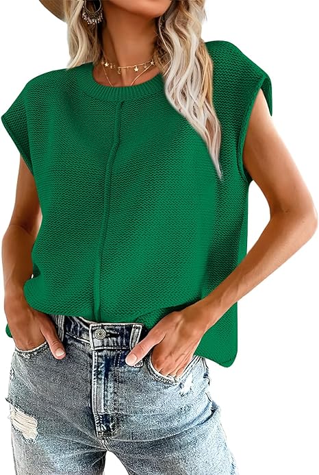 Crazy Grid Knit Sweater for Women