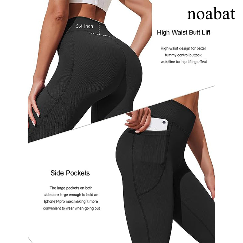 noabat Womens Flare Sports Pants