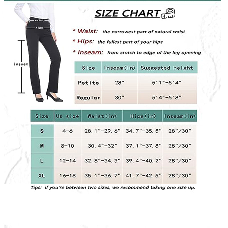 noabat Women's Business Trousers
