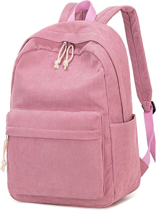 MODARANI Lightweight  Corduroy School Bag