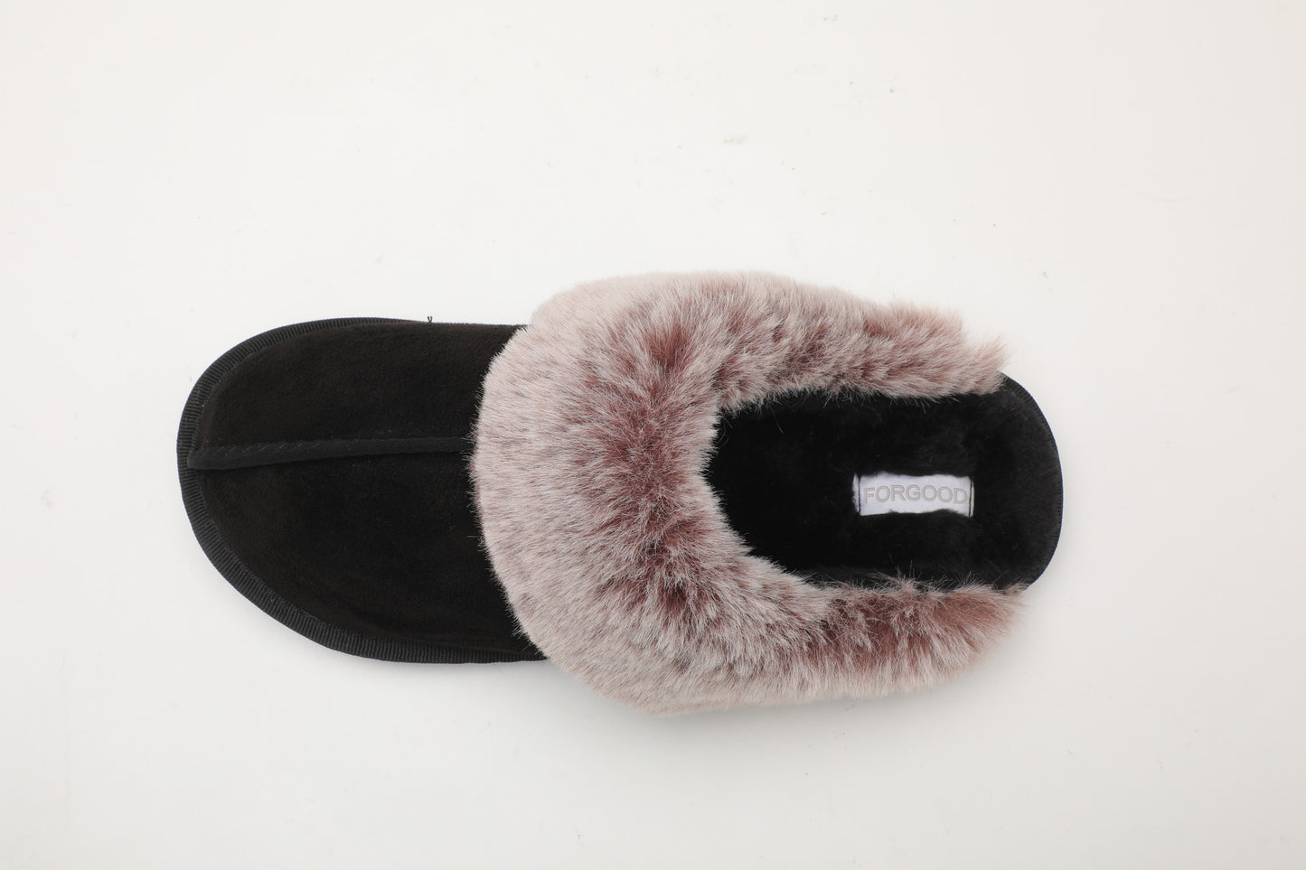 FORGOOD Women Winter Fuzzy House Slippers