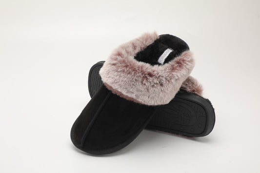 FORGOOD Women Winter Fuzzy House Slippers