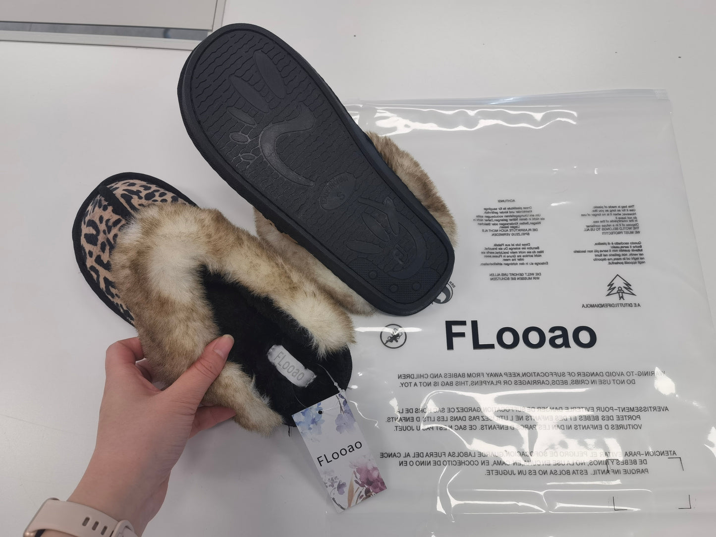 FLooao Women Winter Slipper
