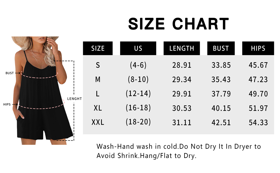 Crazy Grid Womens Sleeveless Strap Loose Adjustable Jumpsuits