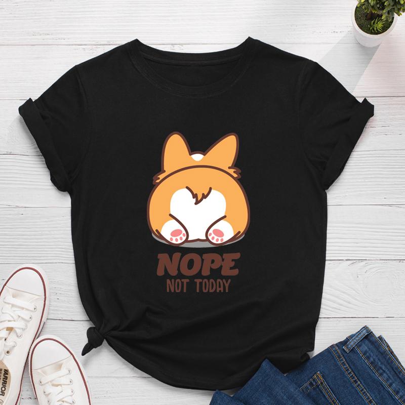 SWZ Cartoon Pattern Cotton Short Sleeve T-shirt CTO5149