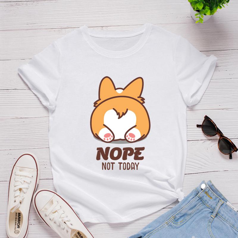 SWZ Cartoon Pattern Cotton Short Sleeve T-shirt CTO5149