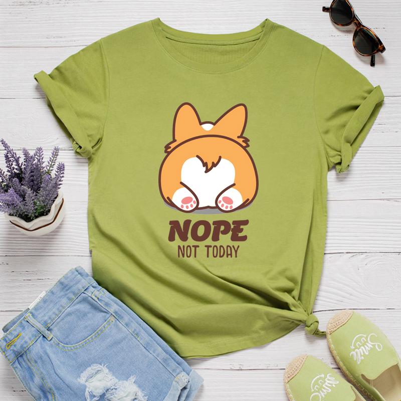 SWZ Cartoon Pattern Cotton Short Sleeve T-shirt CTO5149
