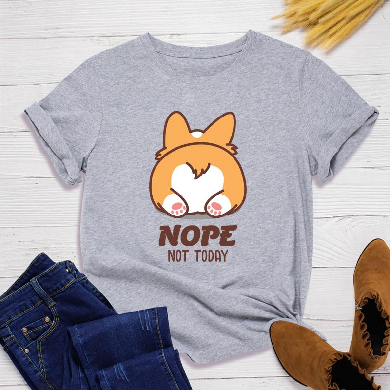 SWZ Cartoon Pattern Cotton Short Sleeve T-shirt CTO5149