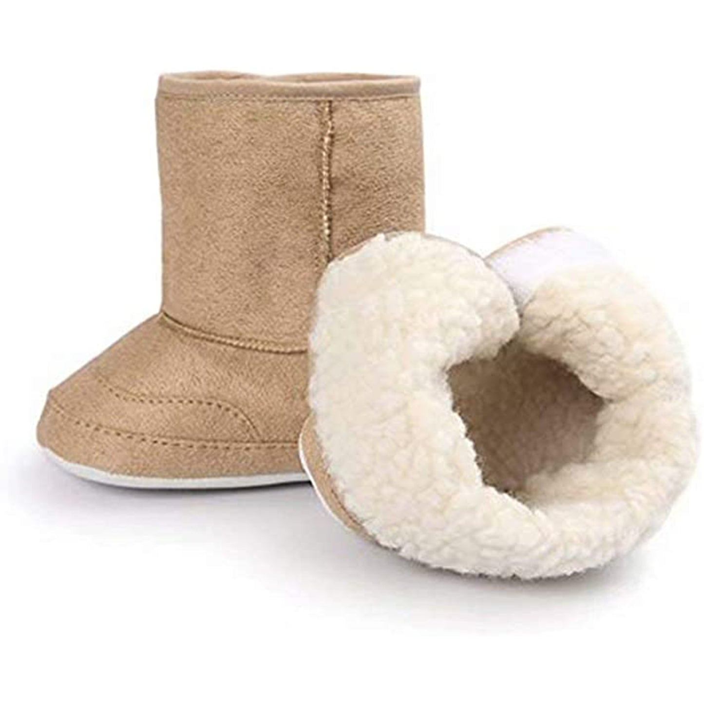 KAUACH Toddler Boots Soft Anti-Slip Sole Winter Boots for Infant Baby Girls