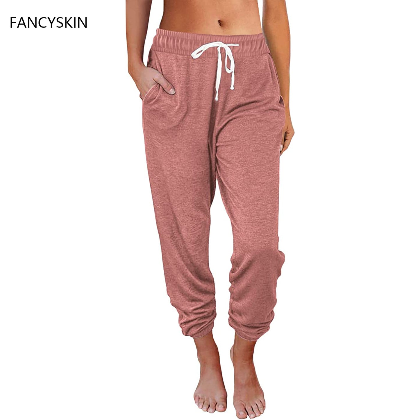 FANCYSKIN Baggy Sweatpants for Women with Pockets