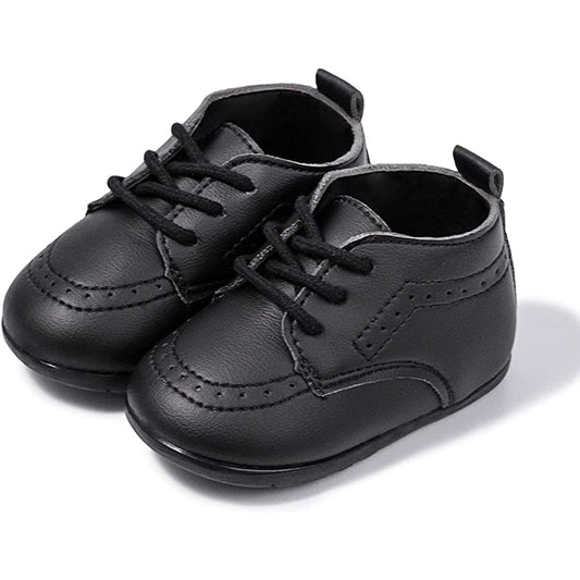 KAUACH Infant Baby Boys Girls Oxford Shoes PU Leather Wedding Boots