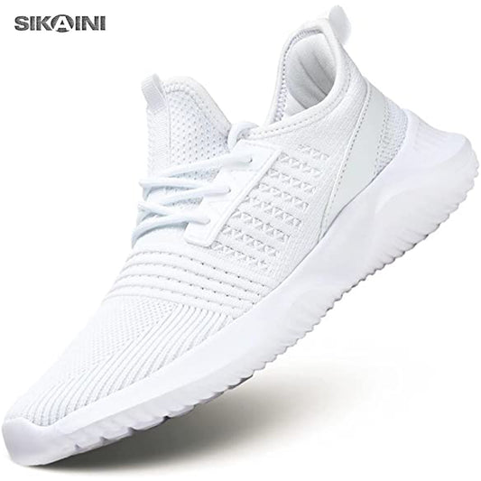 SIKAINI Men's Running Shoes Light Comfort Casual Sport Mesh Sneakers