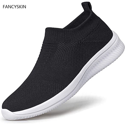 FANCYSKIN Womens Walking Shoes Sock Sneakers